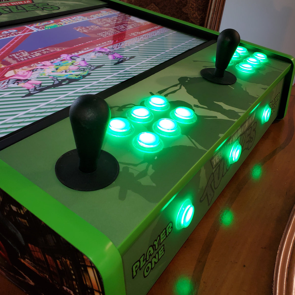 TMNT Tabletop Arcade Machine Quarterless