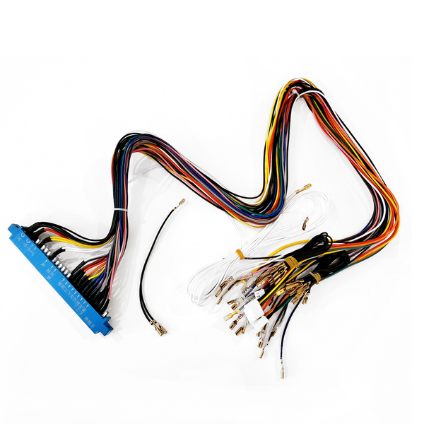 80cm Jamma Wiring Harness, with 5 pin Joystick & 2.8MM Connectors