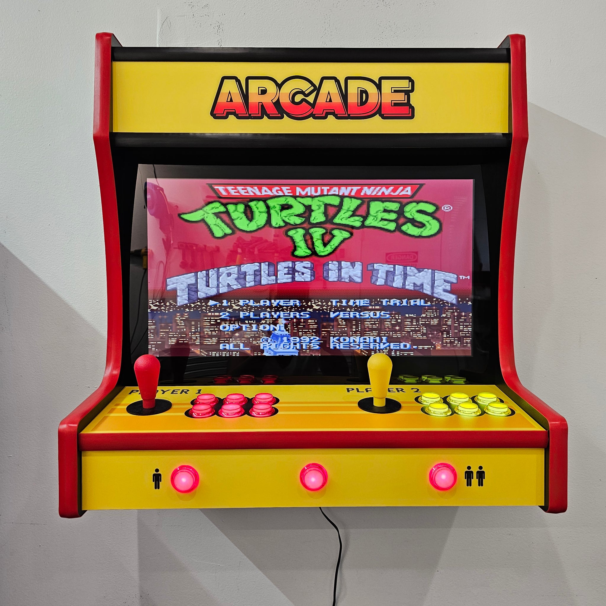 Wall Mounted Arcade Machine Setup Ideas Wall Mounted Arcade Machine Setup Ideas