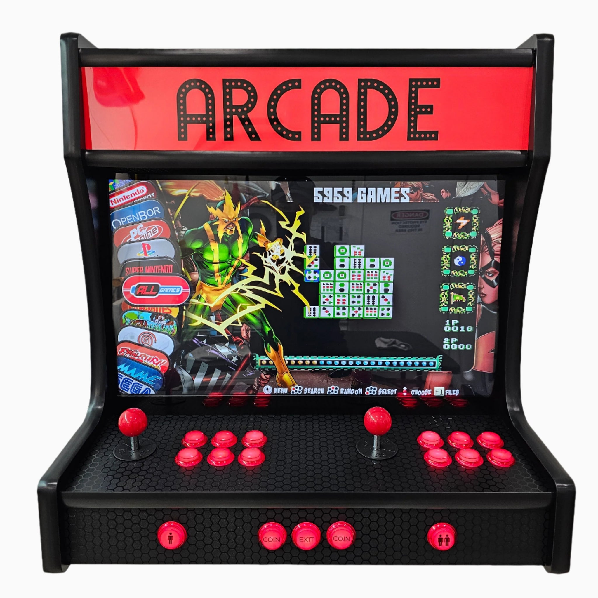 Wall Mounted Arcade Machine – Quarterless Wall mounted arcade machine