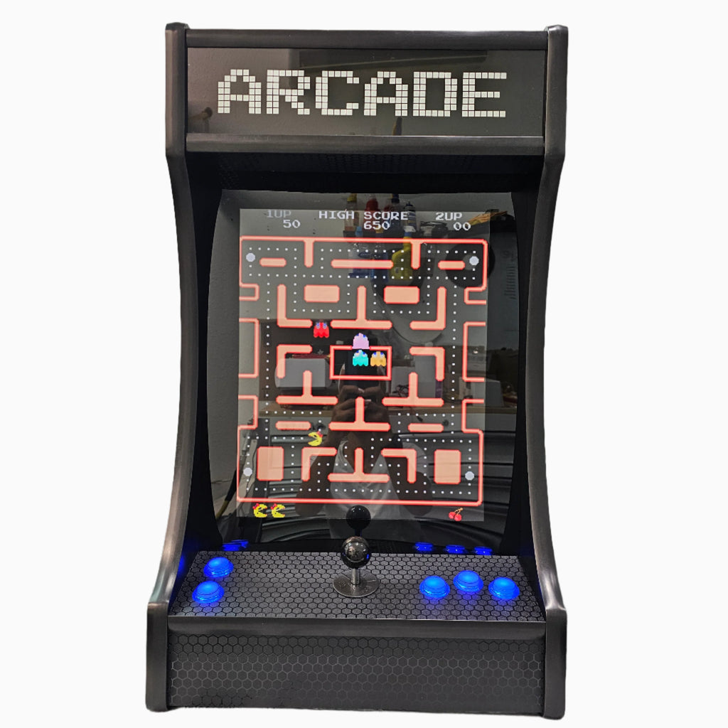 Black Wall Mountable Arcade Machine
