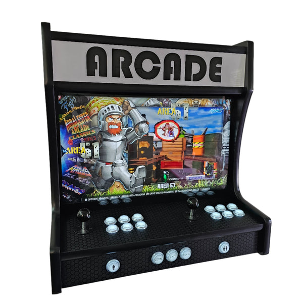 Black Wall Mountable Arcade Machine