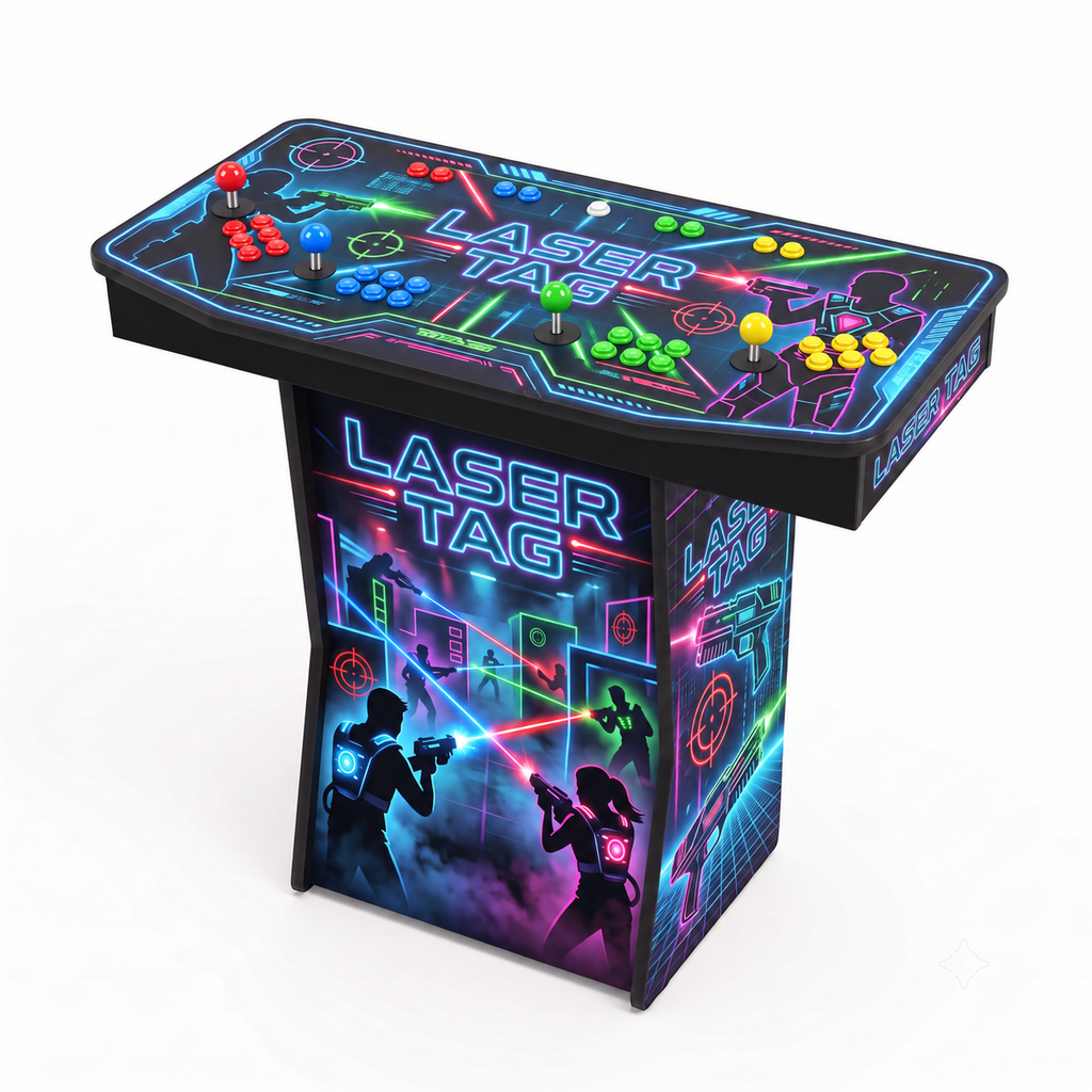 Laser Tag - 4 Player Pedestal Arcade Machine