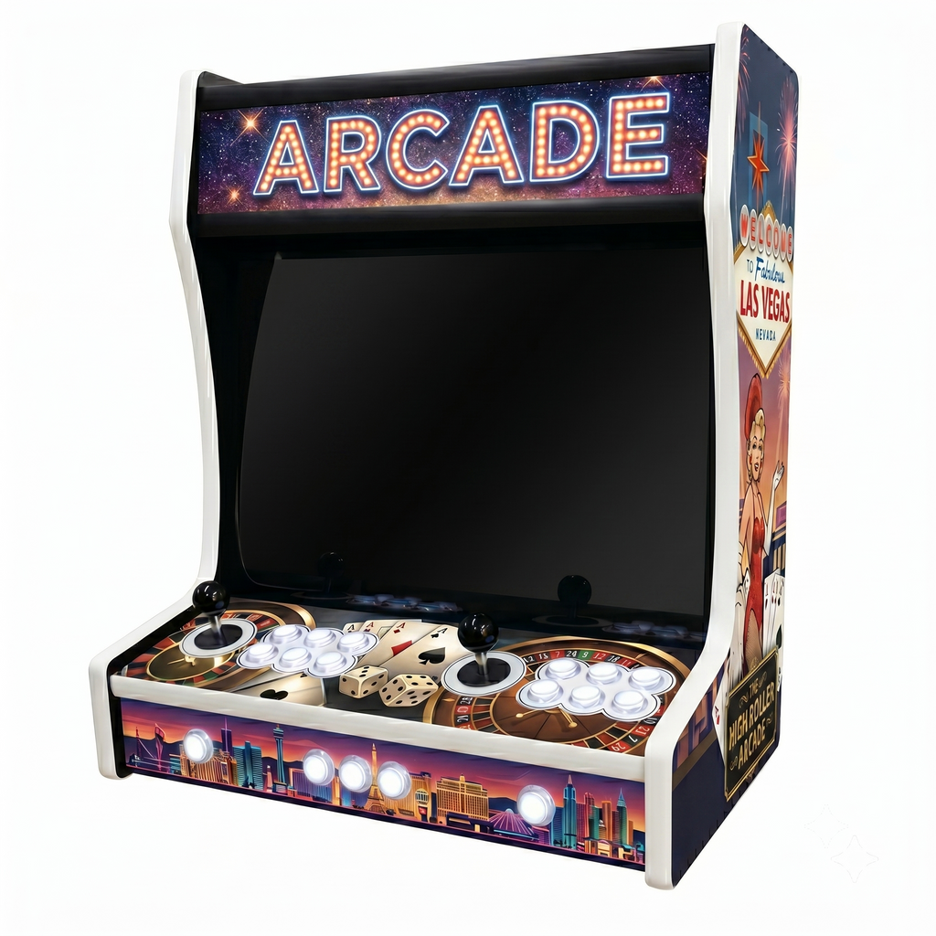Las Vegas Theme - 24" Screen Wall Arcade