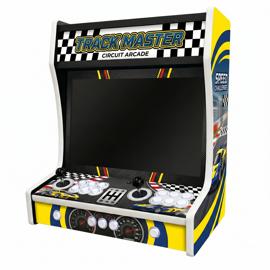 Racing Theme - 24" Screen Wall Arcade