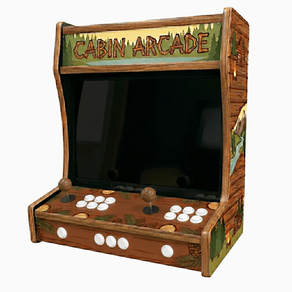 Cabin Theme - 24" Screen Wall Arcade