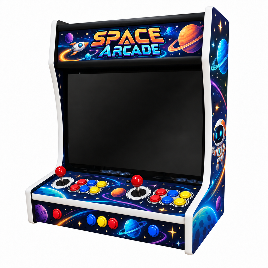 Space Theme - 24" Screen Wall Arcade