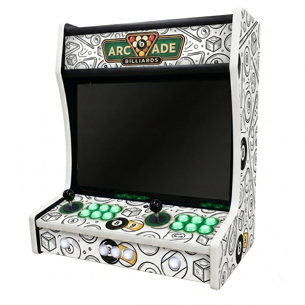Billiards Theme - 24" Screen Wall Arcade