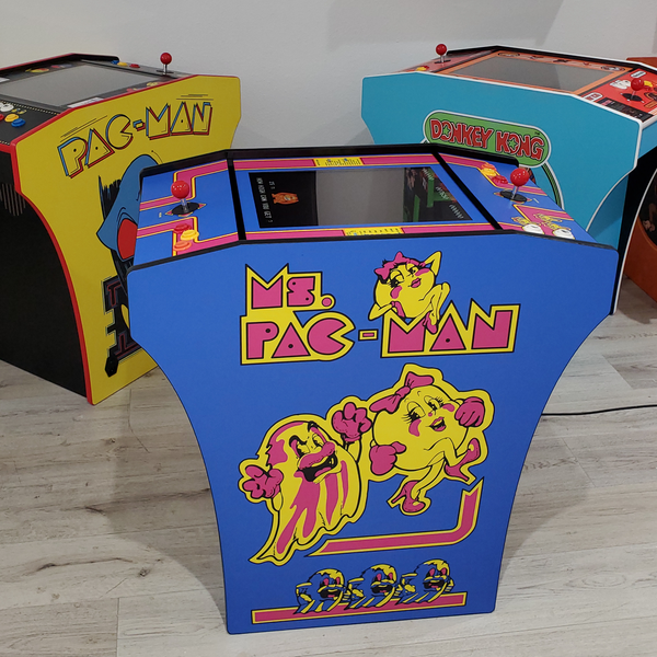 Ms. Pacman Head to Head Arcade Machine