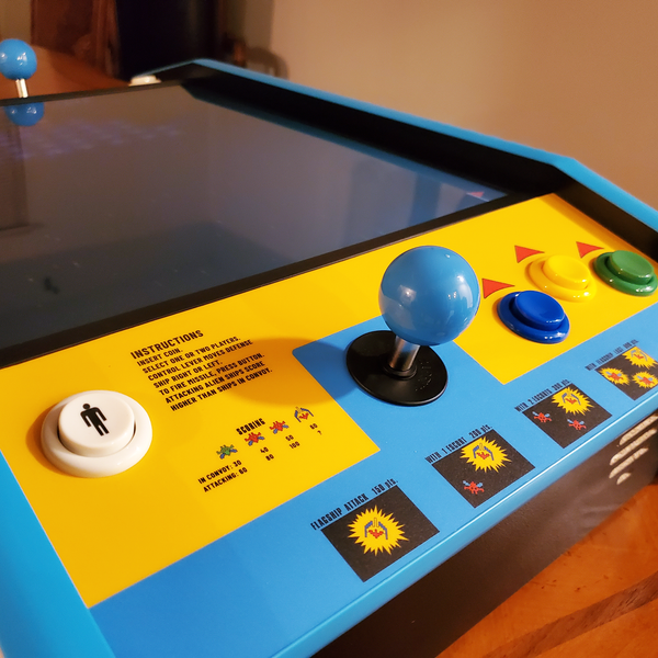 Galaxian Tabletop Arcade Machine