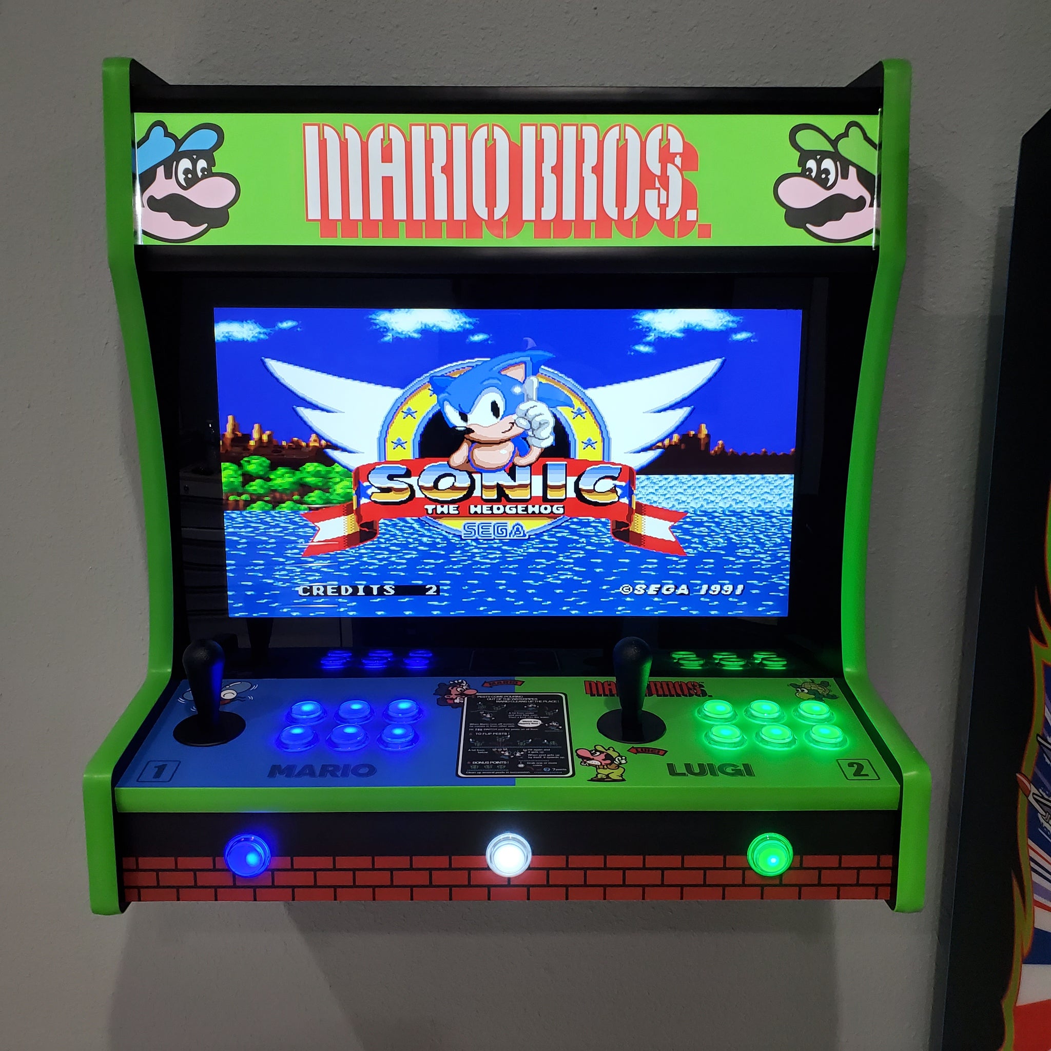 Mario Brothers Arcade Machine Classic Gaming Mario Brothers Arcade Machine Classic Gaming