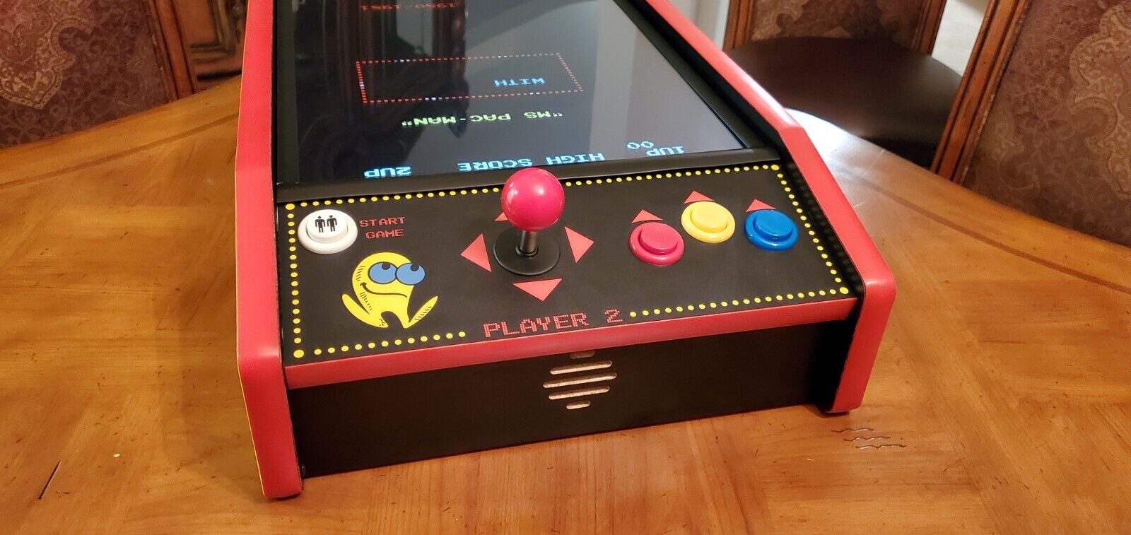 Pac-Man Tabletop Arcade Machine – Quarterless